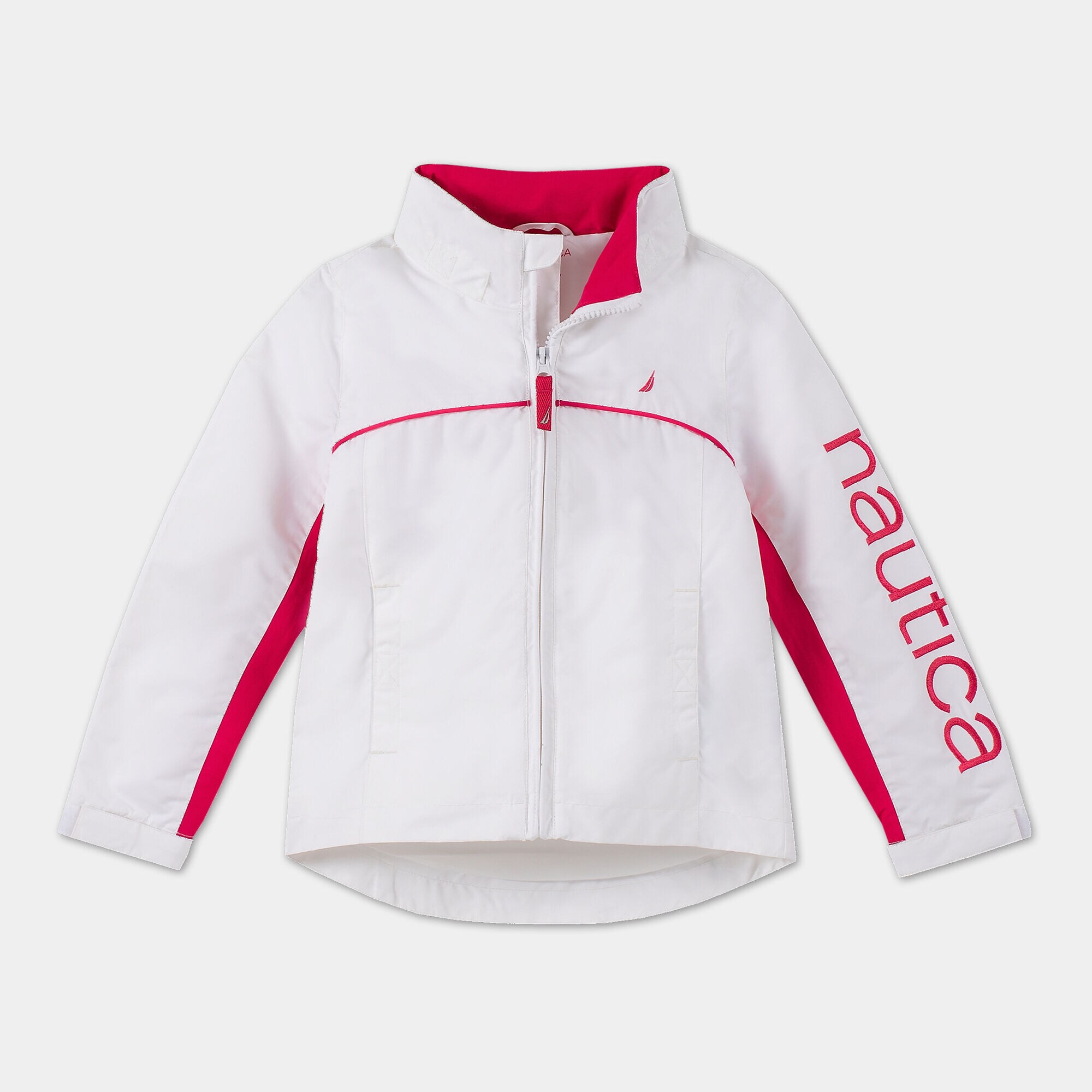 Toddler Girls' Jacket (2T-4T),Sail White,large
