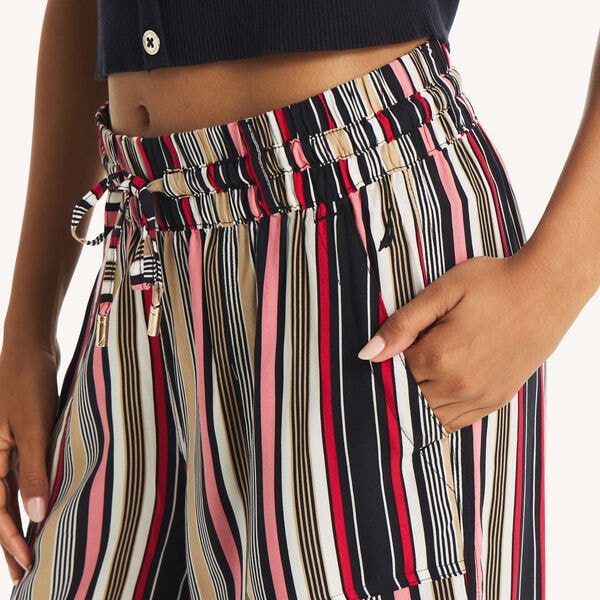 Striped Pull-On Pant