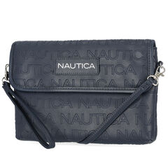 Mini Wristlet Crossbody Bag,Aqua Isle,large