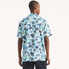 Beach Boys x Nautica Short-Sleeve Printed Camp Shirt,Blue Depths,large