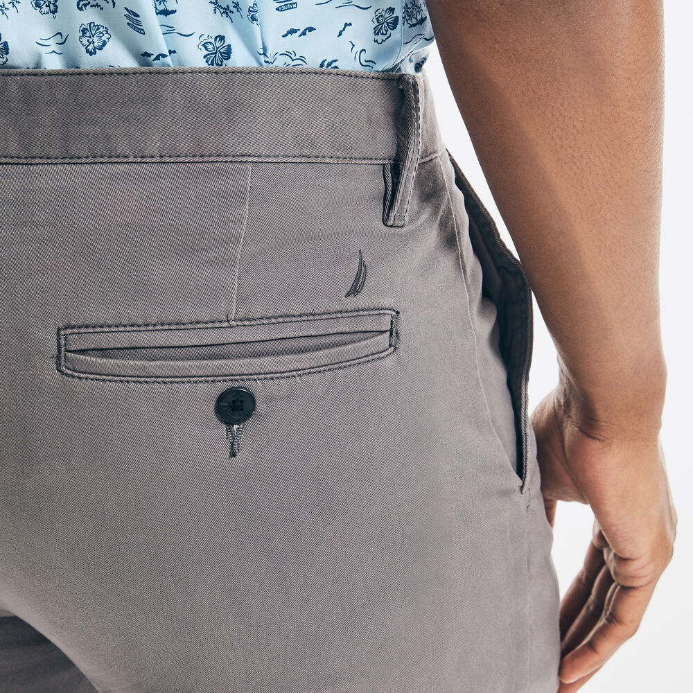 CLASSIC FIT STRETCH TWILL PANT,Castlerock Grey,large