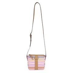 DOUBLE STRIPE CROSSBODY BAG,Orange,large