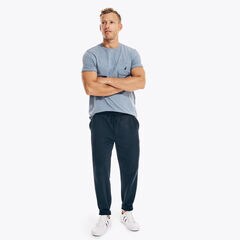 CLASSIC FIT POCKET T-SHIRT,Anchor Blue Heather,large