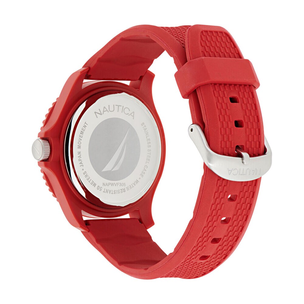 Wavemakers 3-Hand Wheat Fiber Watch,Multi,large