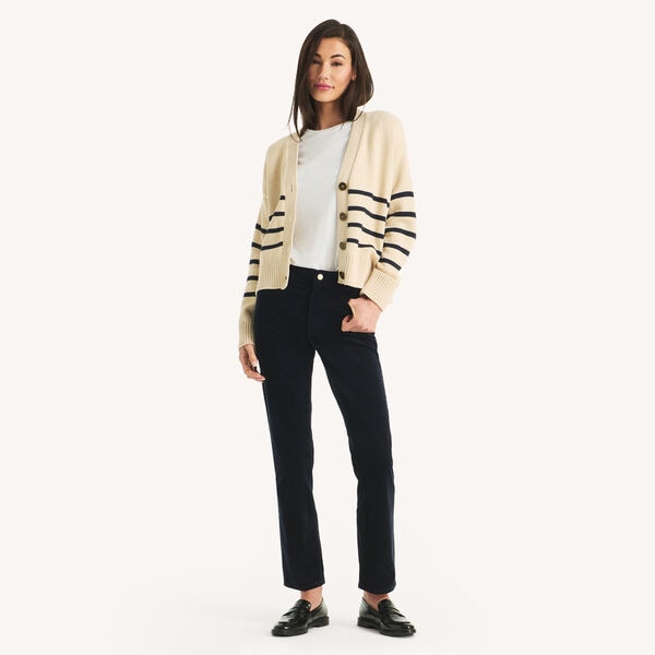 Straight Leg Corduroy Pant
