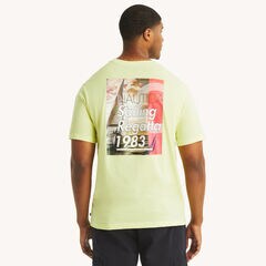 Big & Tall Sailing Regatta Graphic T-Shirt,Light Olive,large