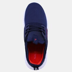 BOYS' EMBROIDERED LOGO SNEAKER,Ice Blue,large