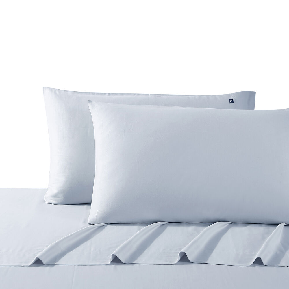 OCEANE SOLID BLUE SHEET SET,Multi,large