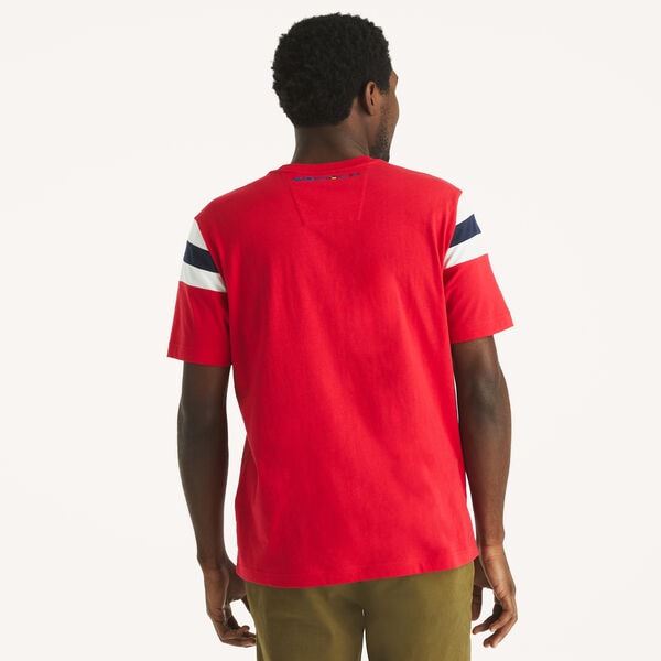 Colorblock Crewneck T-Shirt