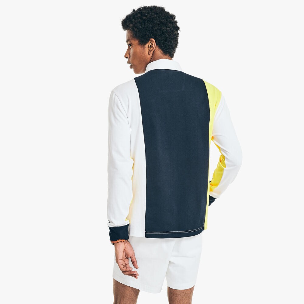 RUGBY POLO SHIRT,Bright White,large