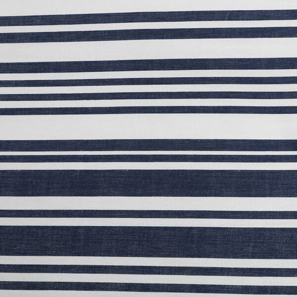 Coastline Stripe Blue King Duvet Cover Set