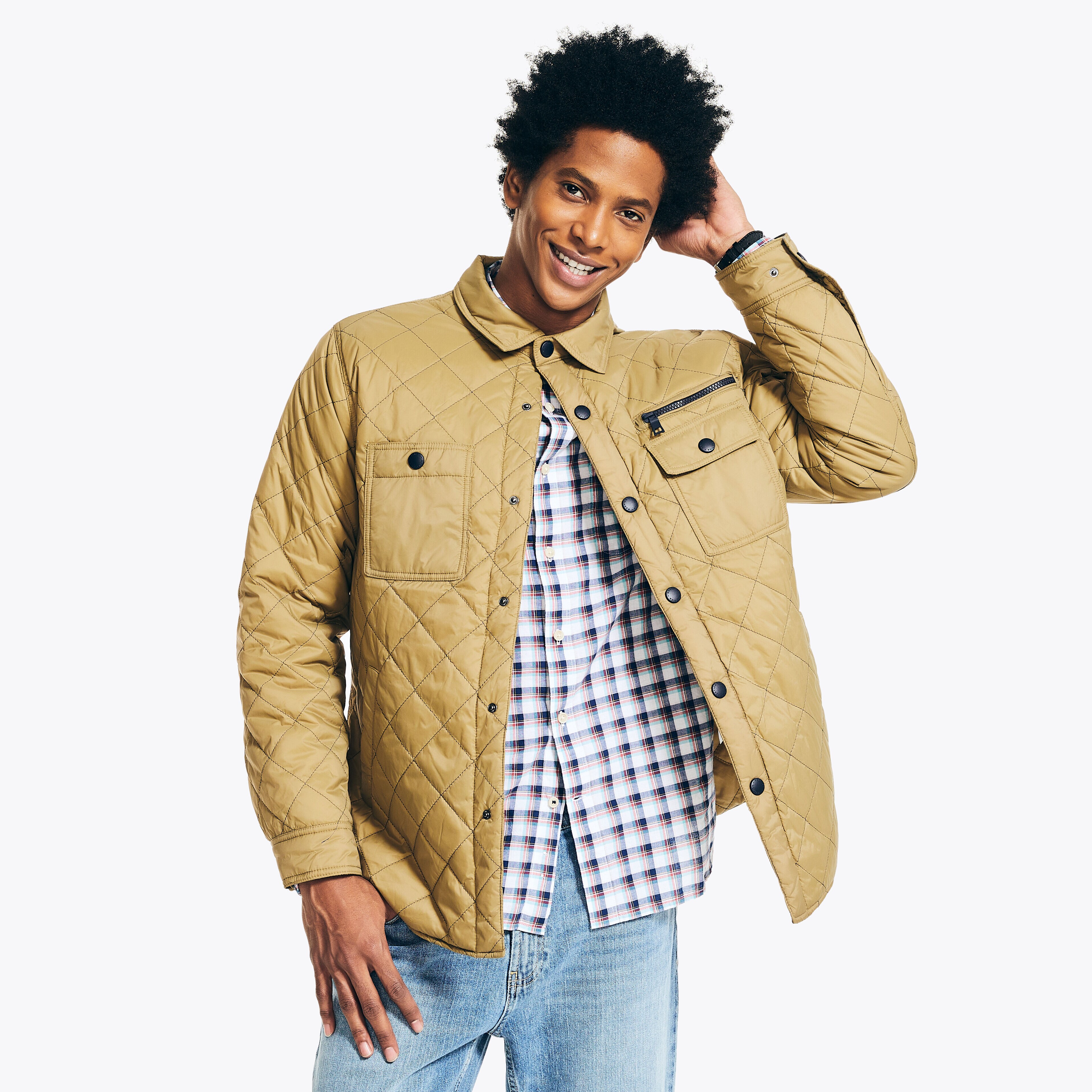 BIG \u0026 TALL PUFFER JACKET WITH 