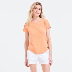 LINEN BACK-KEYHOLE TOP,Rustic Sunset Heather,large