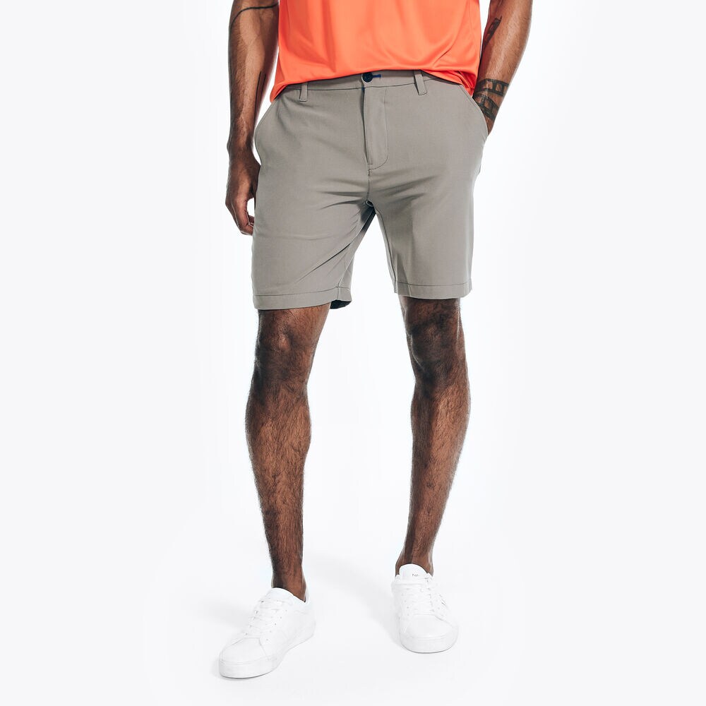 Navtech 8.5" Slim Fit Short,Pewter Grey,large