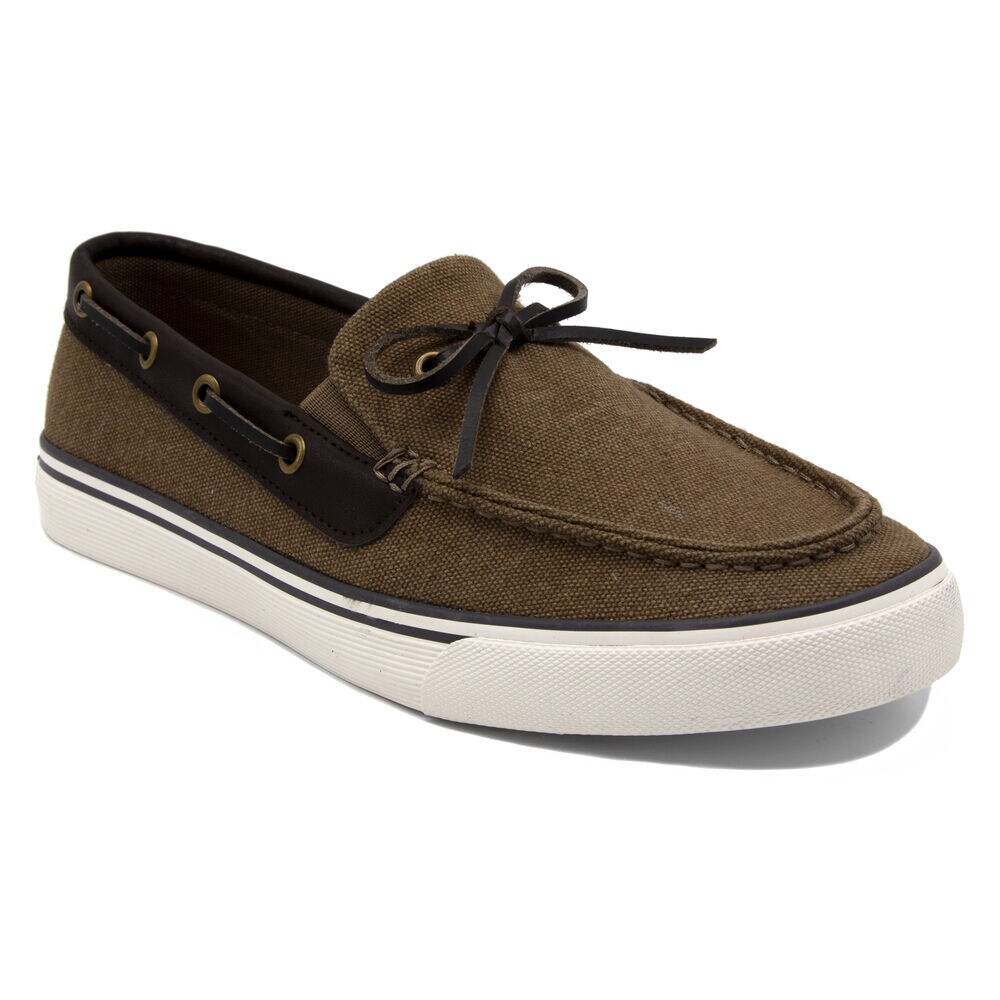 Baisden Boat Shoe in Dark Khaki,Khaki,large