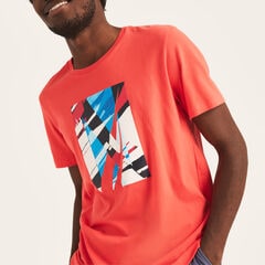 Logo Graphic T-Shirt,Glory Red,large