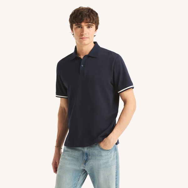 Classic Fit Seersucker Polo