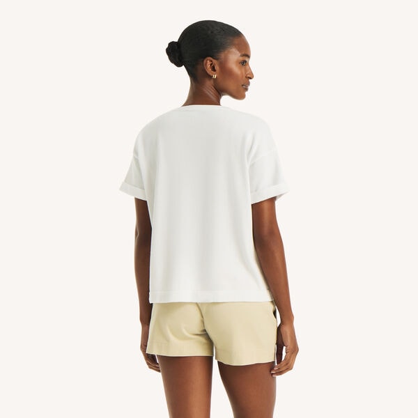 Short-Sleeve Sweater T-Shirt