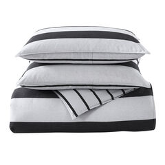 LAWNDALE TWIN/TWIN XL REVERSIBLE COMFORTER AND SHAM SET,Heather,large