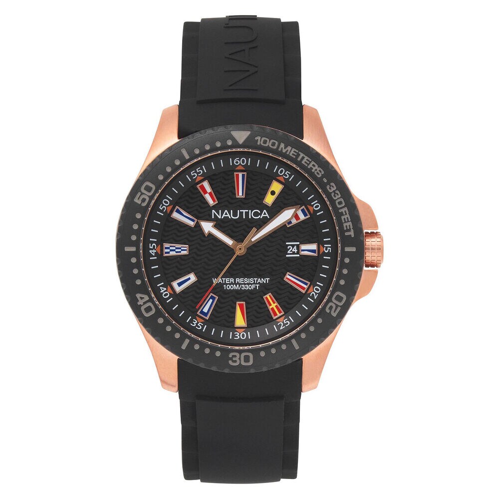Jones Beach Watch with Sport Strap,Multi,large