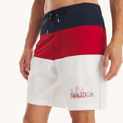 8.5" Board Quick-Dry Swim,Navy,large