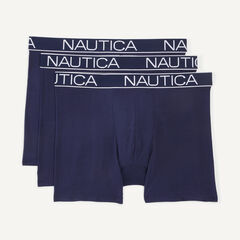 Stretch Boxer Brief, 3-Pack,Workshirt Blue,large
