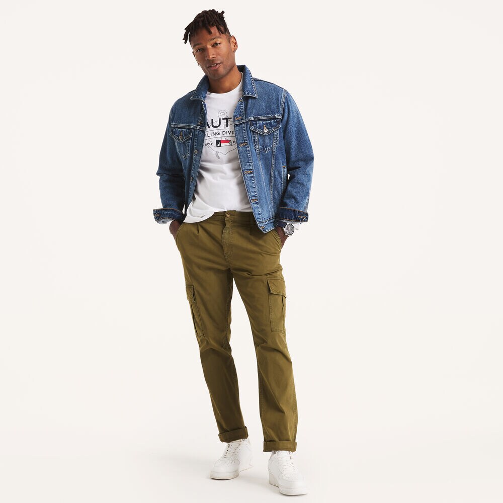 Graphic Long-Sleeve T-Shirt,Bright White,large