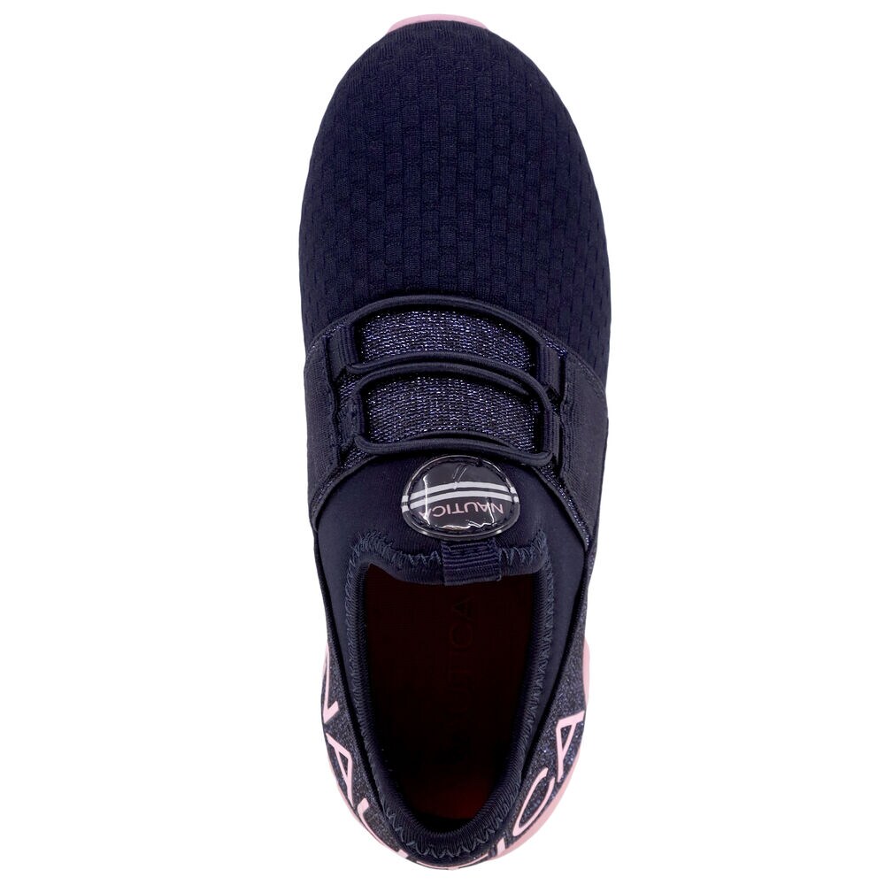 GIRLS' LOGO SNEAKER,Ice Blue,large