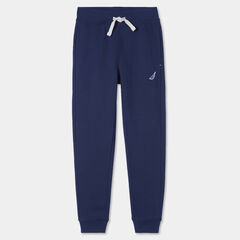 LITTLE BOYS' BRAND ICON FLEECE JOGGER (4-7),Oyster Bay Blue,large