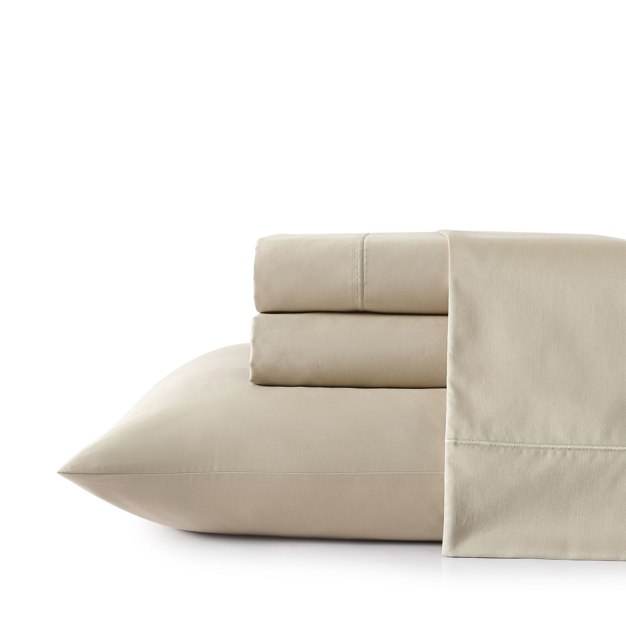 Regatta Beige King Sheet Set,Sandstone,large