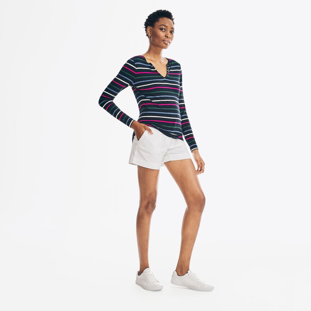 STRIPED HENLEY,Stellar Blue Heather,large