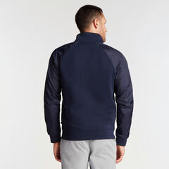 COLORBLOCK BOMBER JACKET,Navy,large