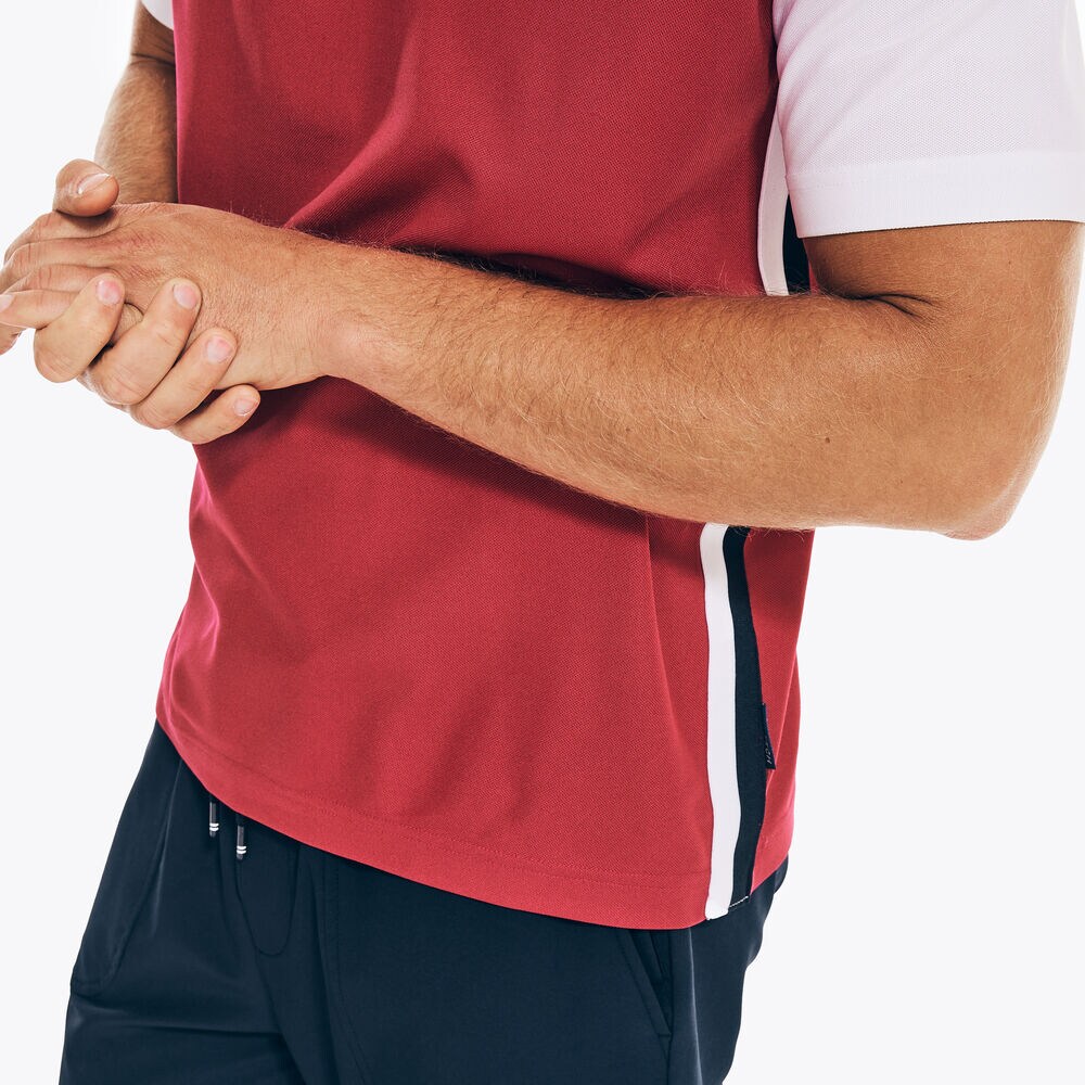 NAVTECH SUSTAINABLY CRAFTED COLORBLOCK T-SHIRT,Assorted B,large