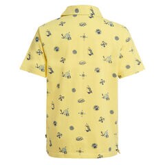 TODDLER BOYS' ANCHOR PRINT POLO (2T-4T),Cabana Yellow,large