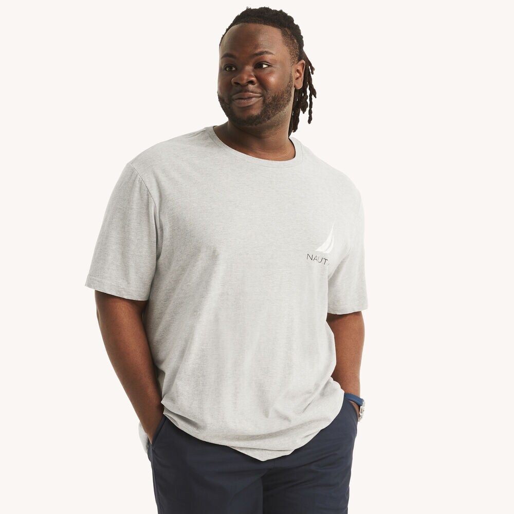 Big & Tall The Reel Deal Tavern Graphic T-Shirt,Grey Heather,large