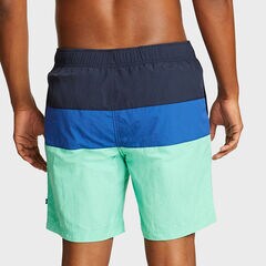 8" TRI-COLORBLOCK SWIM,Mint Spring,large