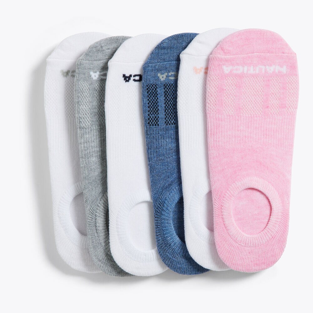 CUFF LINER SOCKS, 6-PACK,Multi,large