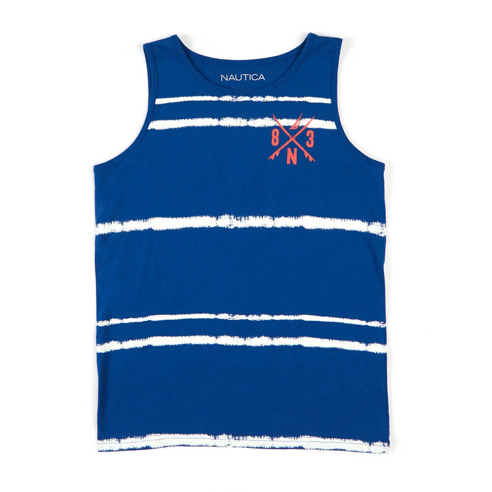 Boys' Midwick Graphic Tank (8-20),Navy,large