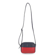 TWO-TONE CAMERA BAG,Navy,large
