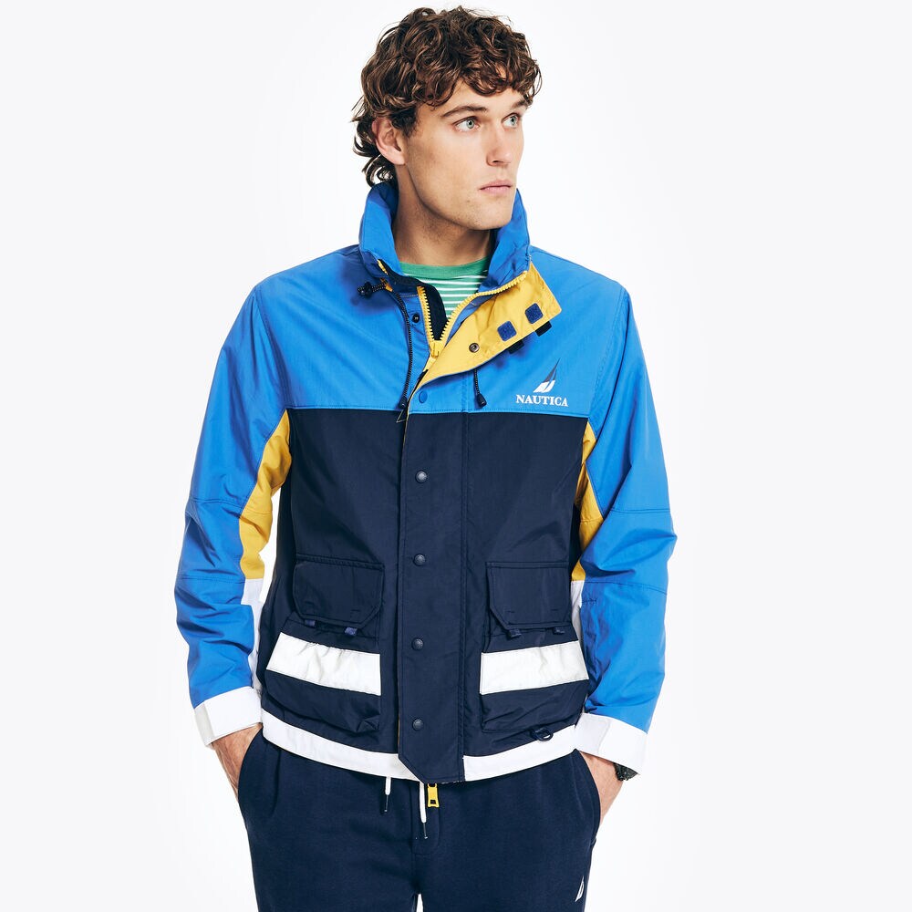 SAILING JACKET,Bolt Blue,large