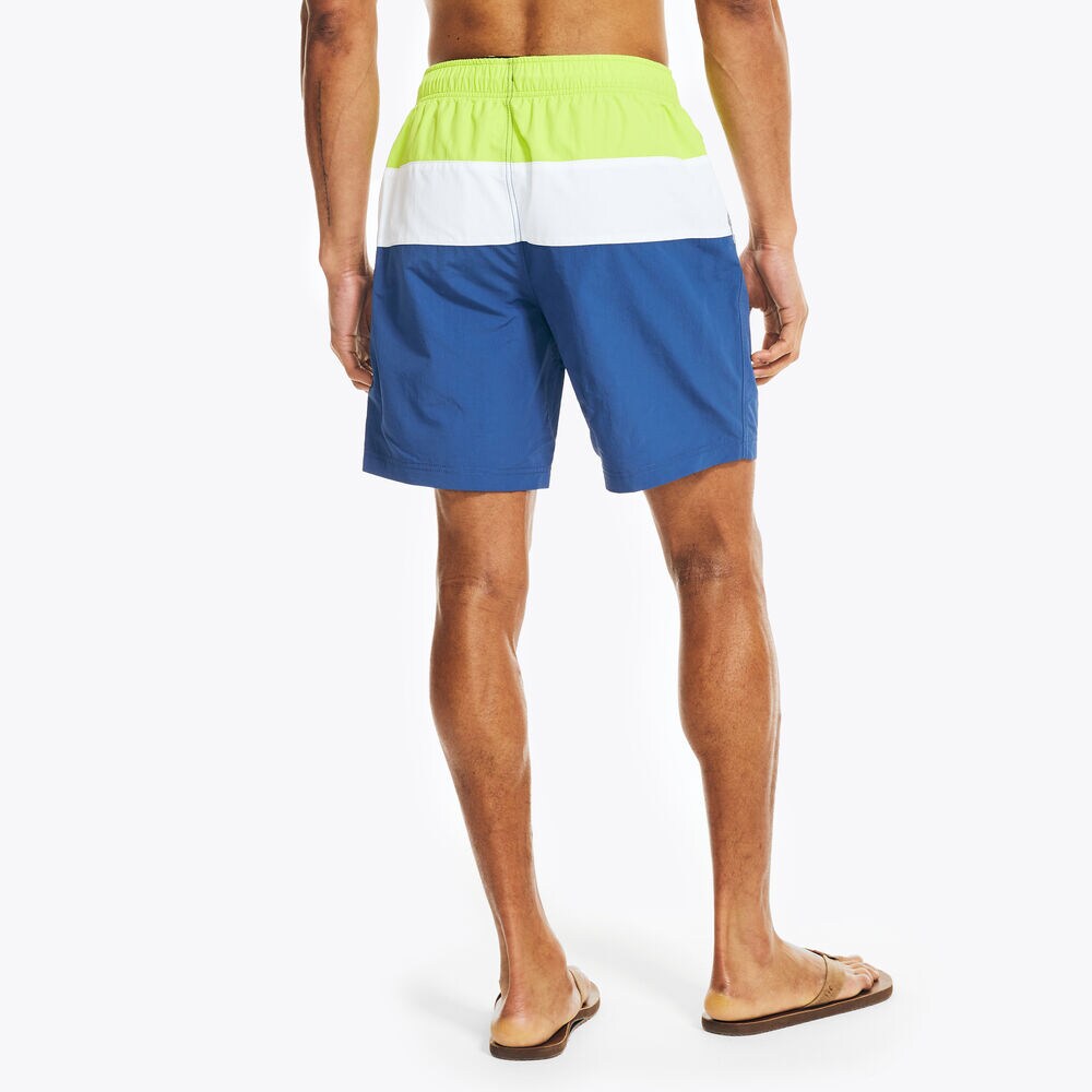 8" TRI-BLOCK QUICK-DRY SWIM,Pure Adriatic Sea Wash,large