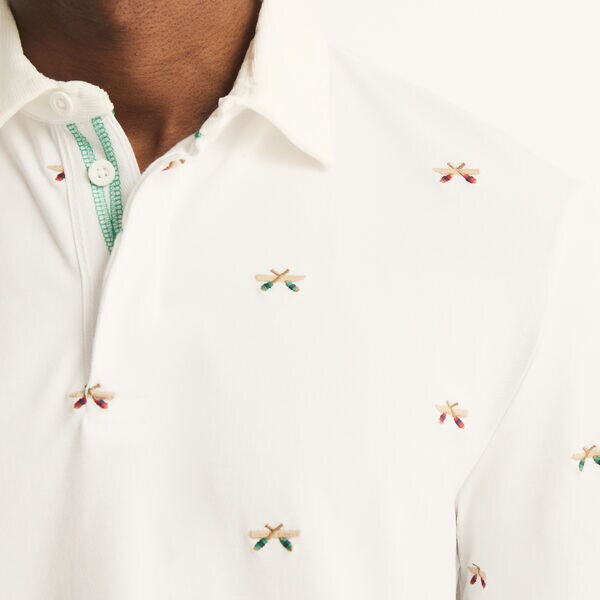Classic Fit Embroidered Polo