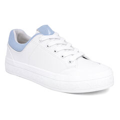 Logo Lace-Up Sneaker,Bright White,large