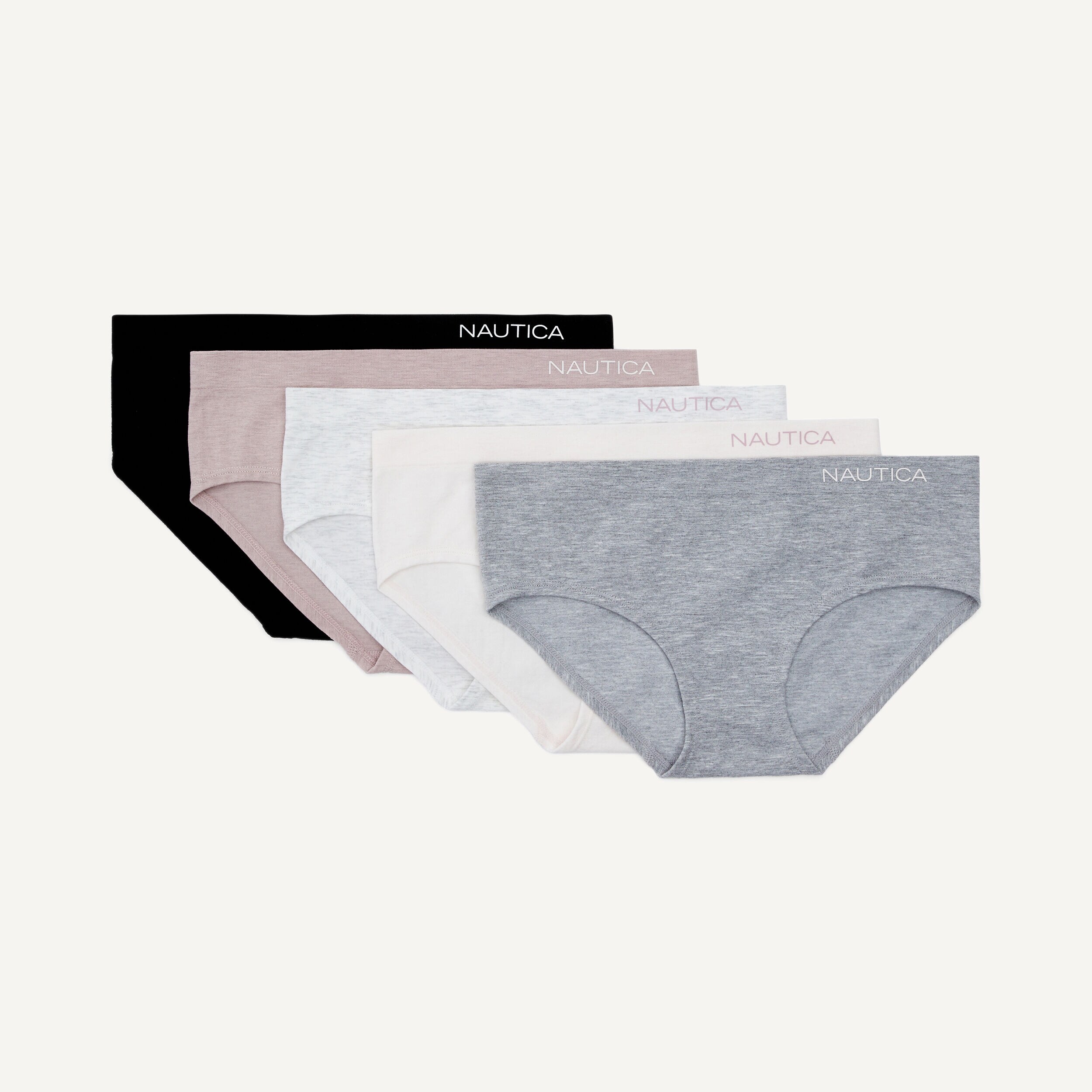 Seamless Girlshort, 5-Pack | Nautica