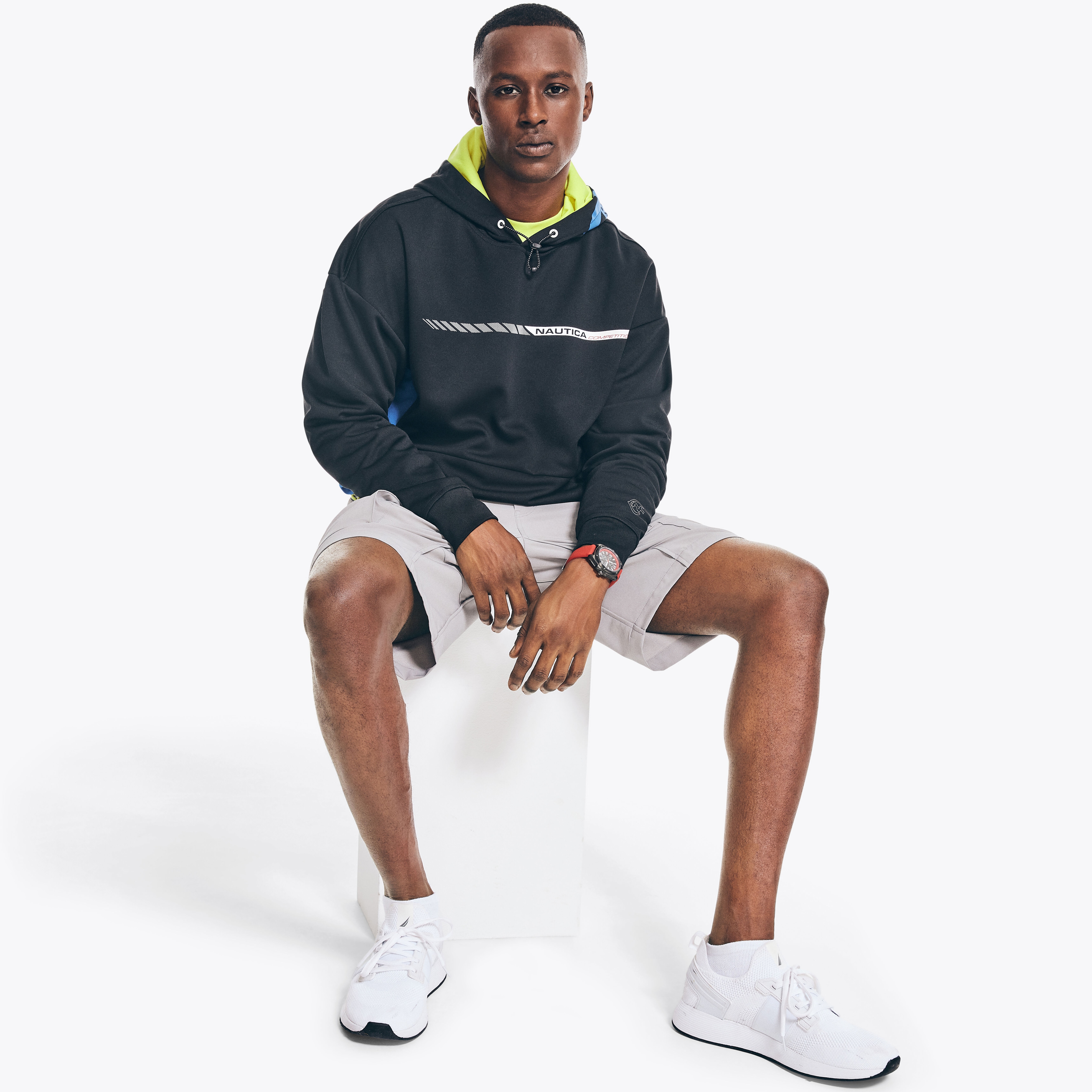 BIG & TALL COMPETITION PULLOVER HOODIE | Nautica