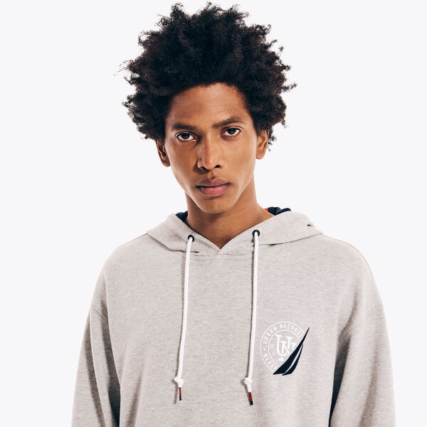URBAN NECESSITIES X NAUTICA GRAPHIC PULLOVER HOODIE