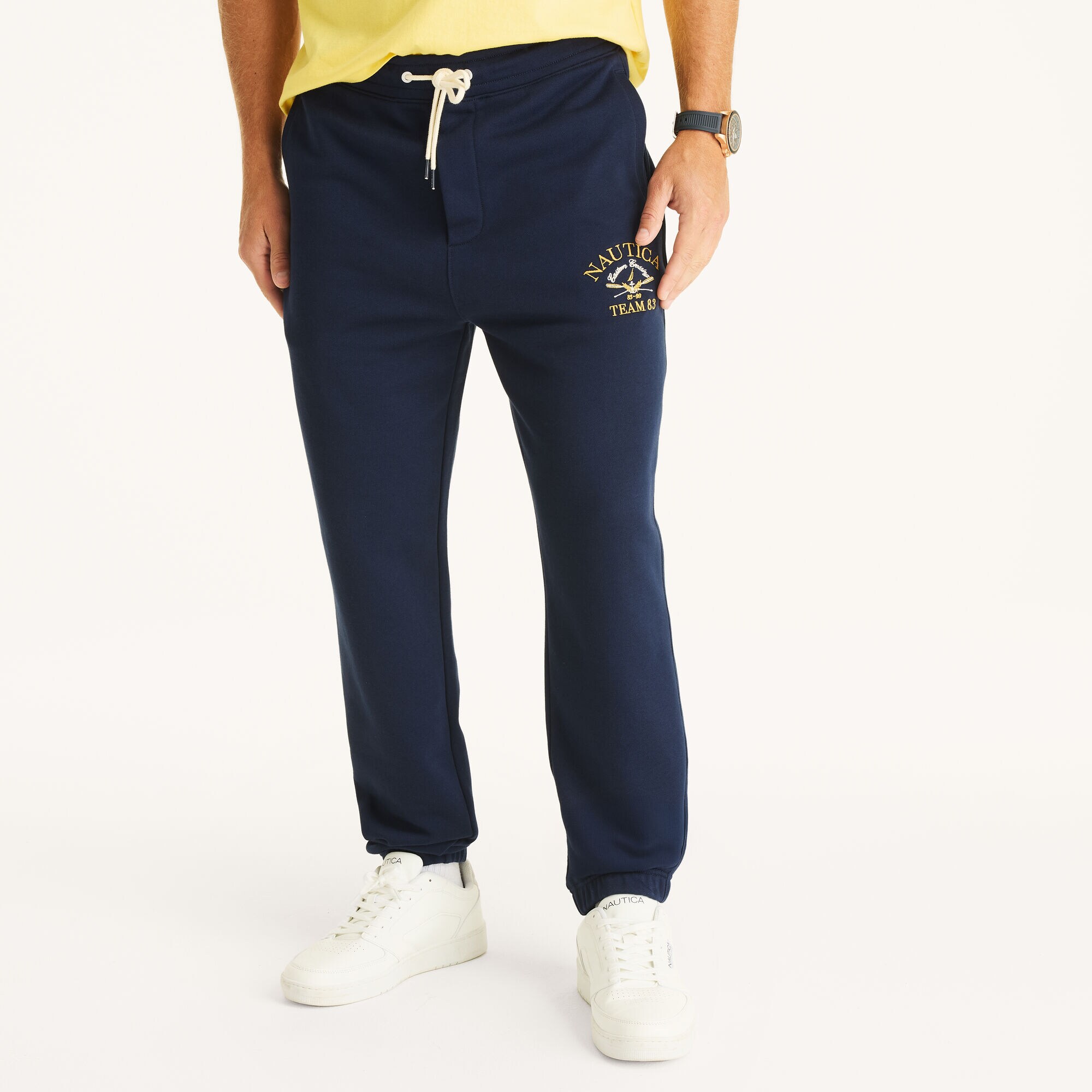 Fleece Jogger,Stellar Blue Heather,large