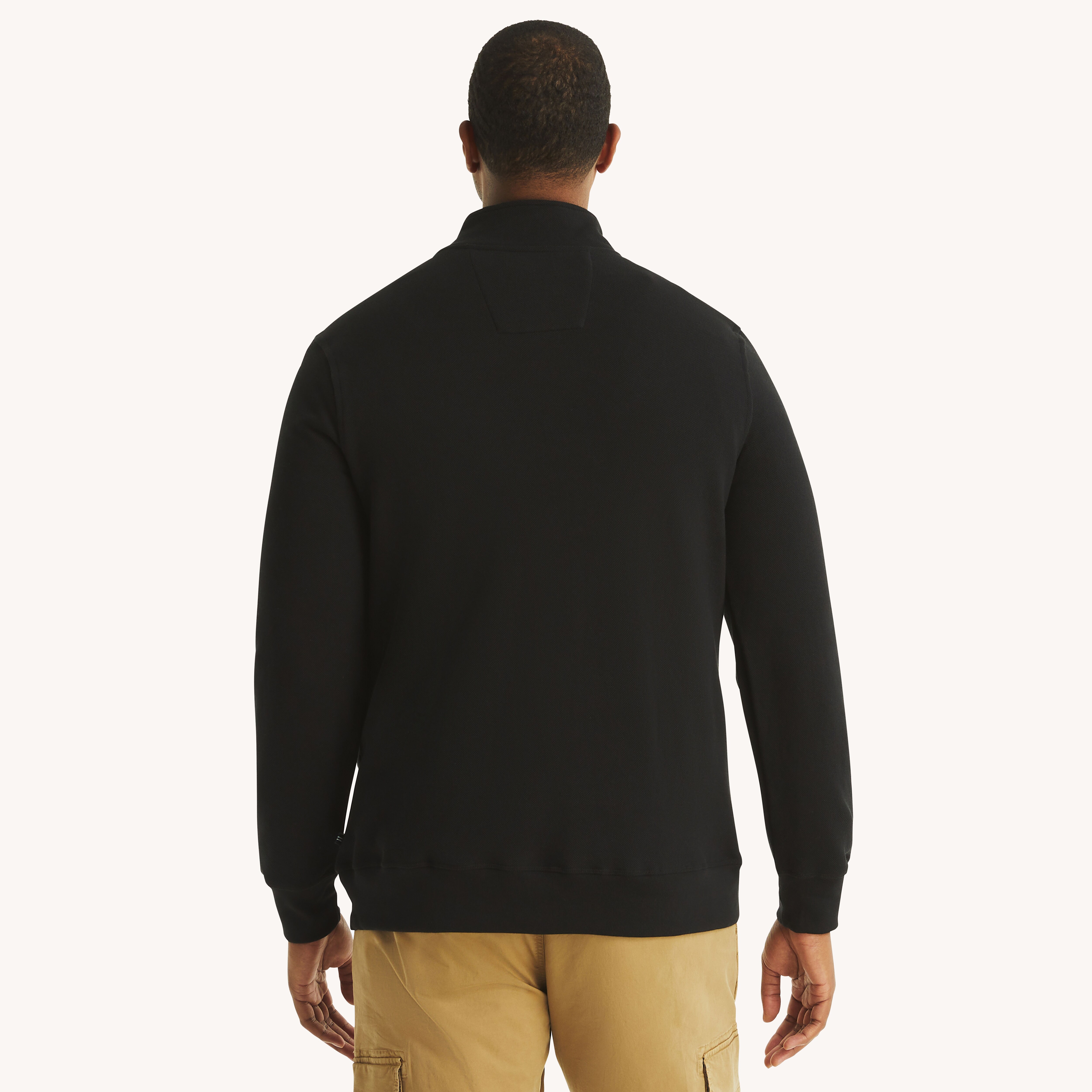 Big & Tall Quarter-Zip Fleece Sweatshirt | Nautica
