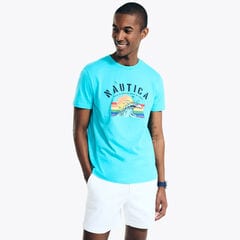 SUSTAINABLY CRAFTED PRIDE GRAPHIC T-SHIRT,Star Sapphire,large