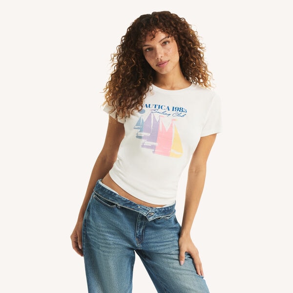 Sailboats Graphic T-Shirt